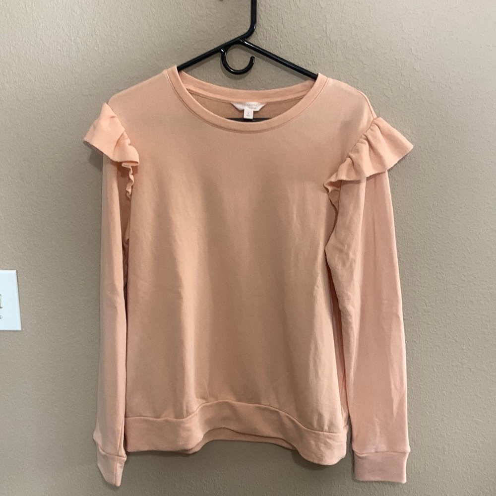 Cute and cozy sweatshirt from Lauren Conrad at Kohls.